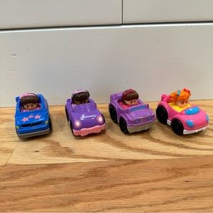 Fisher Price Little People Little Wheelies Girl Set